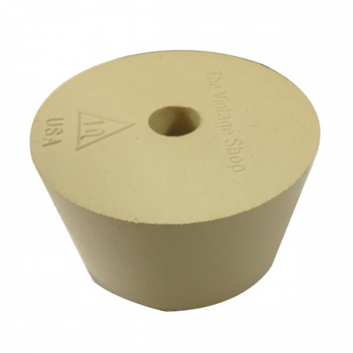 Rubber stopper. With airlock hole (for plastic carboy) 42mm52mm Brew