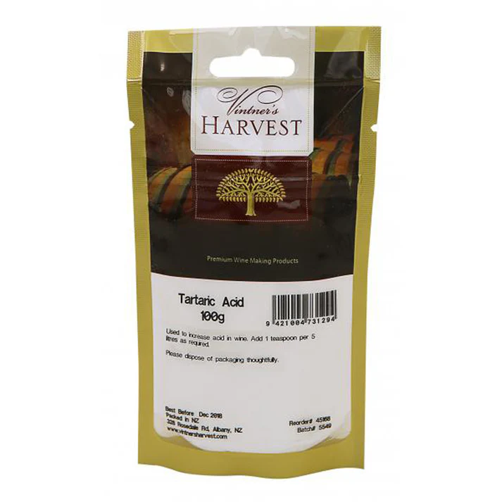 Vintner's Harvest Tartaric Acid 100g