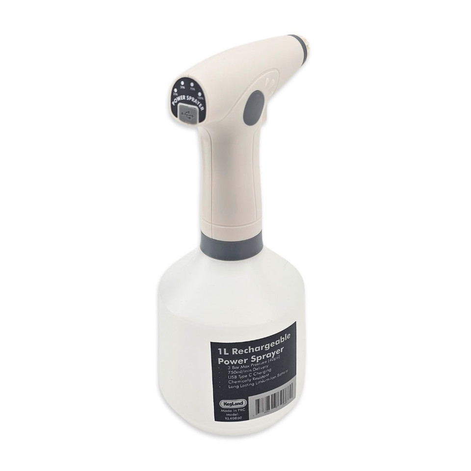 Power Sprayer (Rechargeable USB Type-C) - 1L